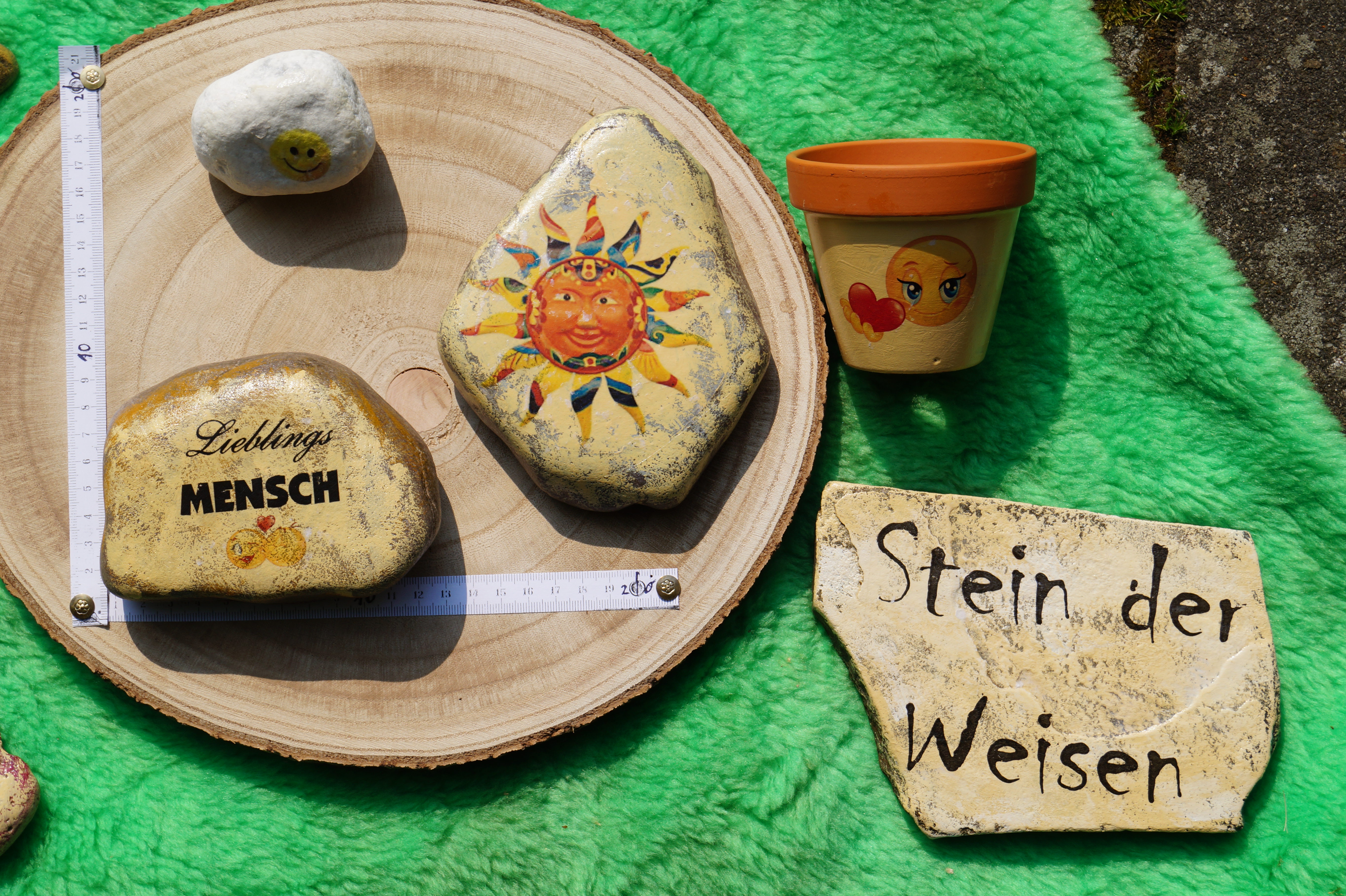 Potch Steine Glueckssteine